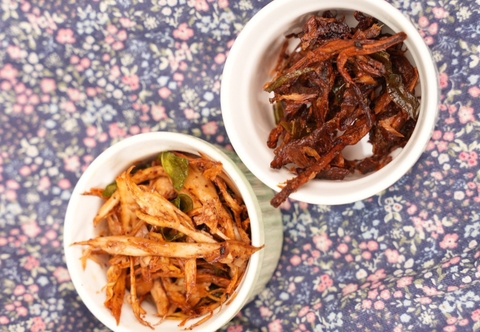 KHÔ NẤM LÁ CHANH