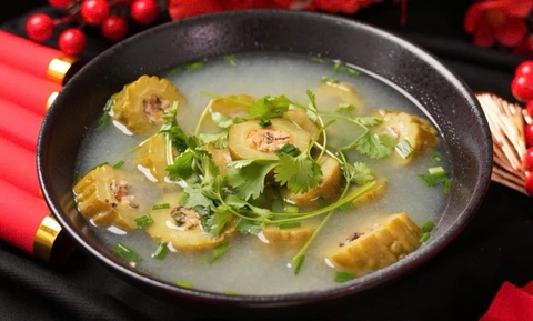 CANH KHỔ QUA DỒN TEMPEH