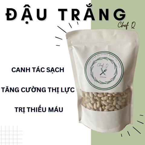 Đậu trắng canh tác sạch
