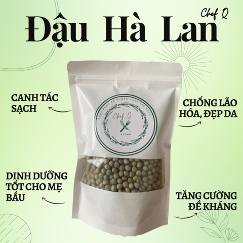Đậu Hà Lan canh tác sạch, giống thuần chủng