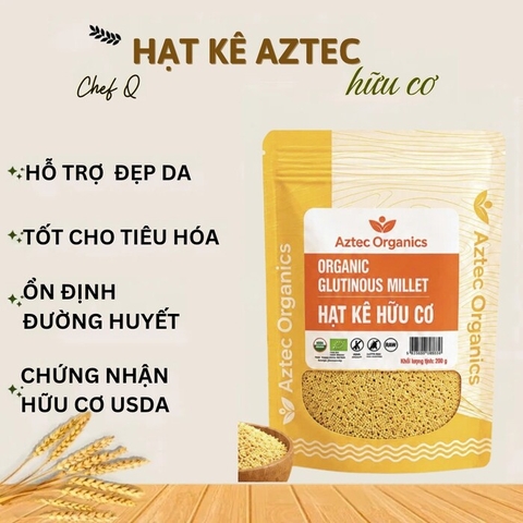 Hạt Kê Hữu Cơ – Nấu Cháo, Làm Bột Ăn Dặm, Hỗ Trợ Tiêu Hóa Tốt
