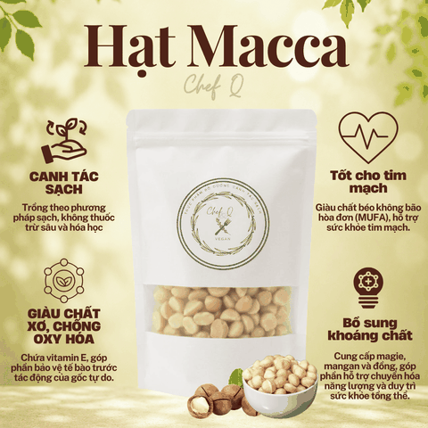 Hạt macca ĐăkLăk thơm ngon