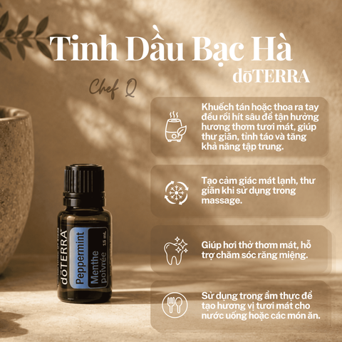 TINH DẦU BẠC HÀ DOTERRA - 15ML