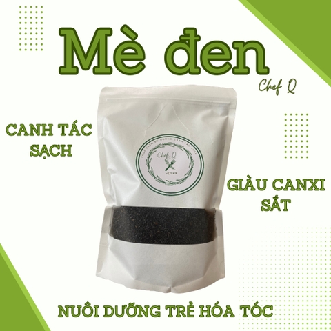 Vừng đen ( mè đen) canh tác sạch, chất lượng cao