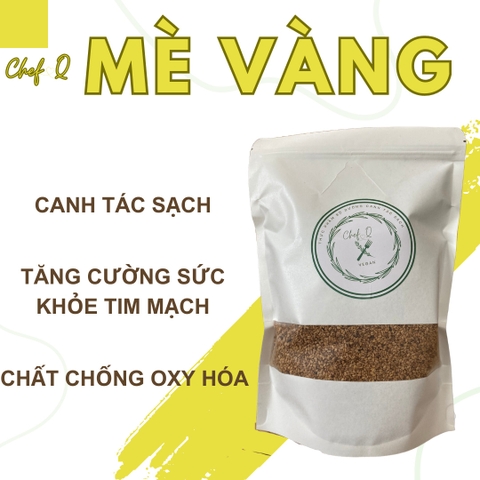 Vừng vàng ( mè vàng) canh tác sạch, chất lượng cao