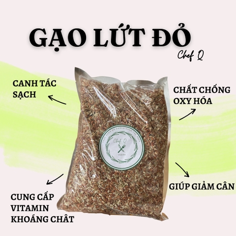 Gạo lứt đỏ Việt Nam dinh dưỡng, thơm ngon