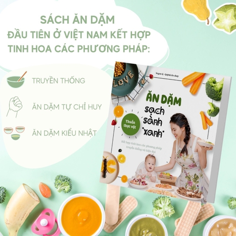 Sách ăn dặm sạch sành xanh