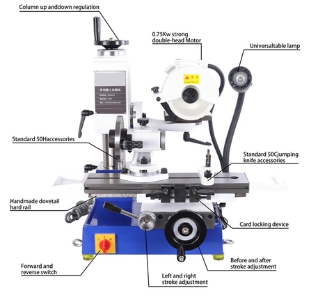 Máy Mài Dao Cụ TR-600: Giải Pháp Mài Dao CNC Đa Năng Chuyên Nghiệp