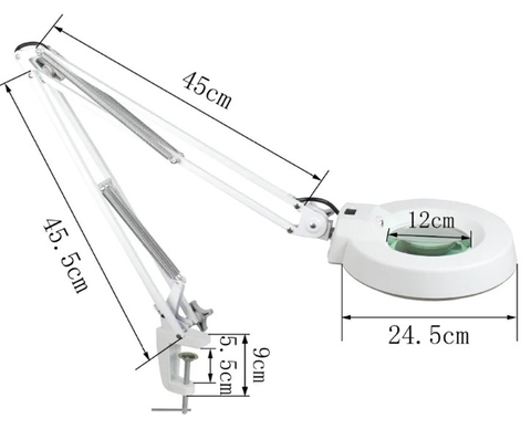 Kính Lúp Kẹp Bàn LT86A – Giải Pháp Quan Sát Chi Tiết Chính Xác Cho Kỹ Thuật & Xưởng Sản Xuất