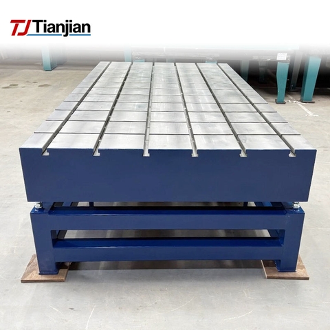 Tấm Đế Gang Rãnh T Chính Xác Cao Cho Đo Kiểm Cơ Khí