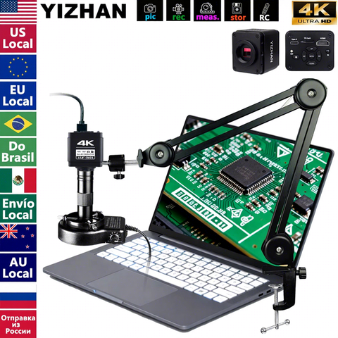 Kính hiển vi điện tử YIZHAN 4K 150X 8.29MP