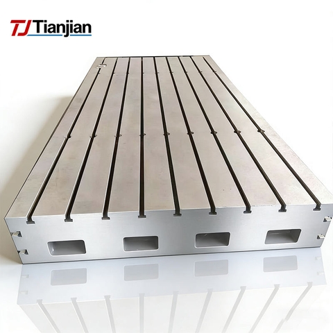 Tấm Đế Gang Rãnh T Chống Gỉ Đa Năng – Giải Pháp Gá Lắp Và Đo Kiểm Chính Xác Cho Ngành Cơ Khí