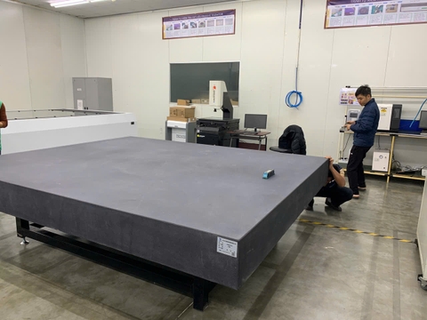 Bàn máp granite 3000×2500×250mm Grade 00