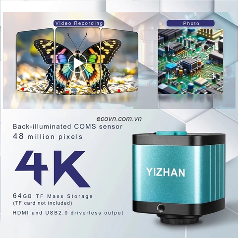 Camera kính hiển vi YIZHAN 4K HD 48MP
