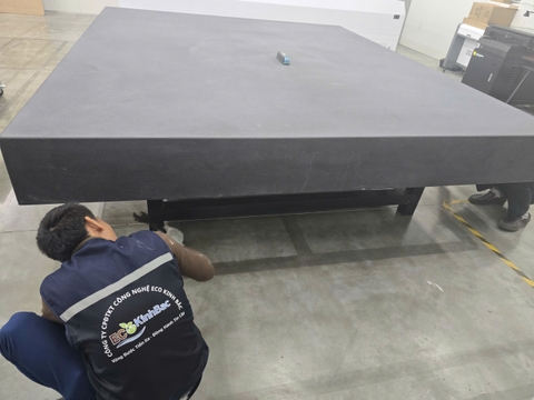Bàn máp granite 4000×1000×200mm Grade 00