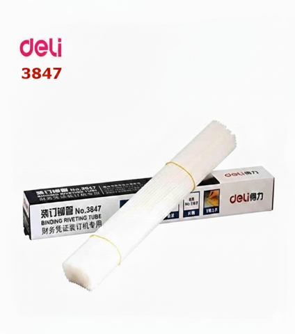 Ống nhựa đóng chứng từ Deli 3847