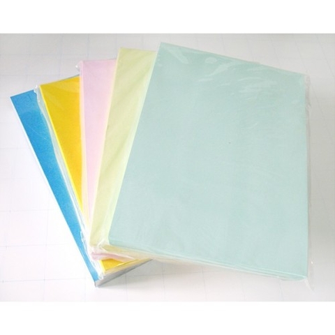 Bìa Thái A4 NX Màu Xanh Dương, Xanh Lá, Vàng, Hồng – Giấy bìa màu cho hồ sơ và in ấn