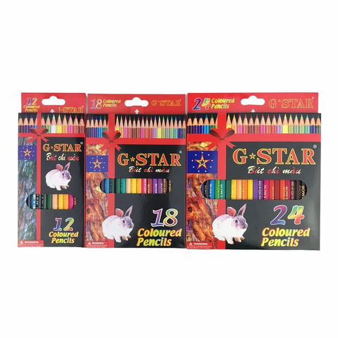 Viết chì 24 màu dài Gstar