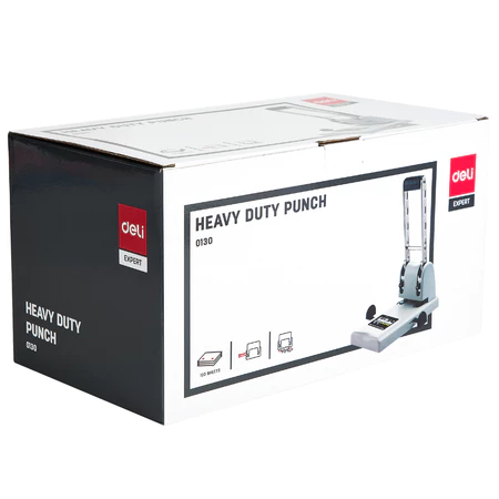 Đục 2 lỗ, Đục lỗ, bấm lỗ Deli 0130 - Đục 100 tờ giấy