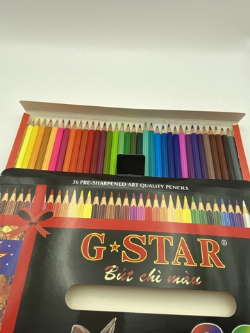 Viết chì 36 màu dài Gstar