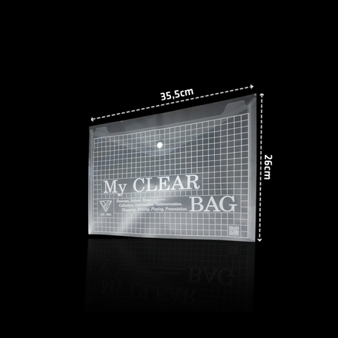 Bìa 1 nút My Clear F4 NA VC Xấp 12 cái (T/960)