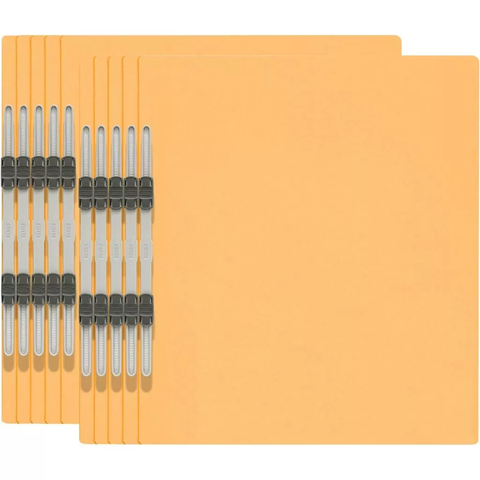 Bìa hồ sơ giấy có kẹp A4-S 021N - Bìa acco giấy Plus