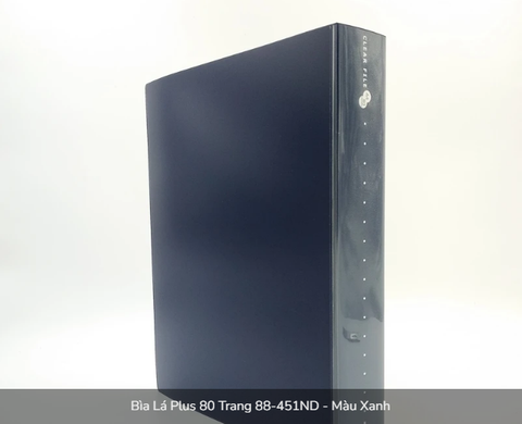 Bìa hồ sơ 80 lá không giấy - nhựa Plus