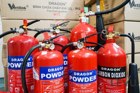 Bình chữa cháy DRAGON loại khí CO2 3kg