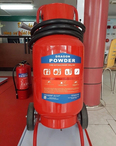 Bình chữa cháy xe đẩy DRAGON loại bột BC 35kg