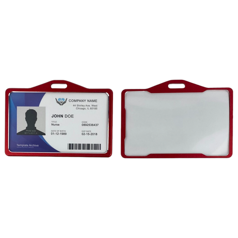 Bao đựng thẻ nhôm LCX3 8.4x5.2cm 2 mặt ngang