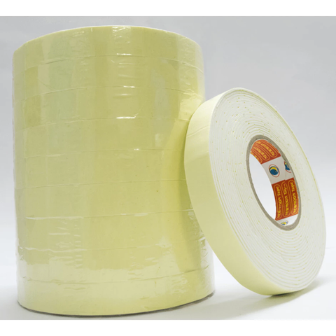 Băng dính xốp 2 mặt 24 - vàng 1.2F