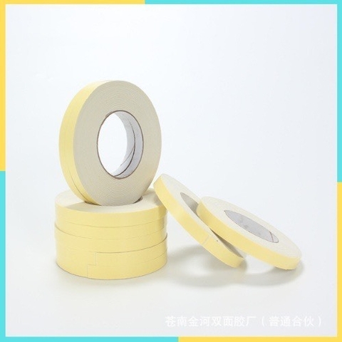 Băng dính xốp 2 mặt 24 - vàng 1.2F