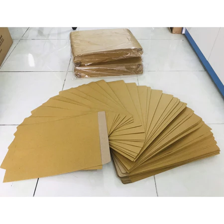 Bao thư Kraft 160 (25x35) - da bò không in (X/100c)