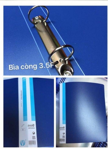 Bìa còng 3.5F - XD VC