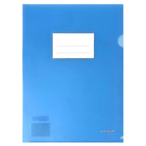 Bìa file lá A4 D113 - có namecard Stacom