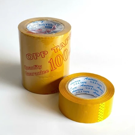 Băng keo 48mm - trong, đục (cây/6 cuộn - B/20)