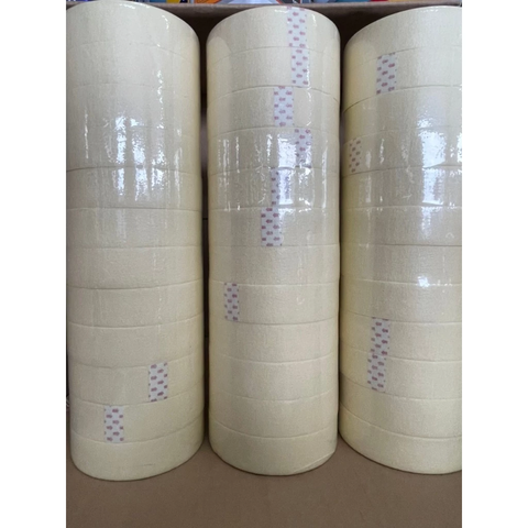 Băng keo 12mm - giấy mỏng (cây/24 cuộn - B/25)