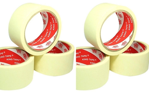 Băng keo 48mm 12.5m - giấy dày (cây/6 cuộn - B/25)