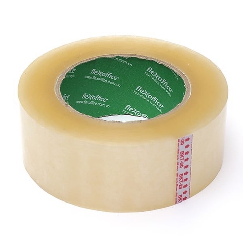 Băng keo 24mm - trong 100y (cây/12 cuộn - B/20)