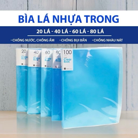 Bìa lá trong 20, 40, 60, 80 lá