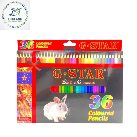 Viết chì 36 màu dài Gstar