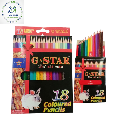 Viết chì 18 màu dài Gstar
