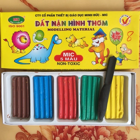 Đất nặn Mic 5 màu (T/50)