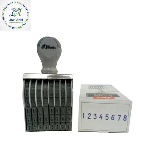 Dấu số N58 hiệu Shiny (8 số 3 ly)