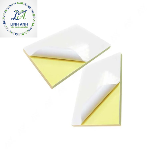 Decal giấy A4 ALW-ĐV 100 tờ - đế vàng LAX