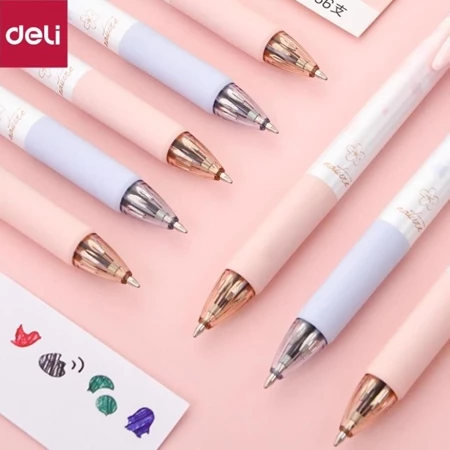 Bút bi Deli 4 màu - 0.7mm - S311