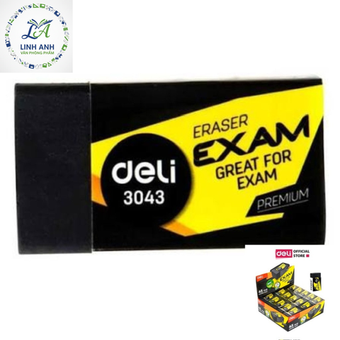 Gôm Deli đen 3043 (H/45)