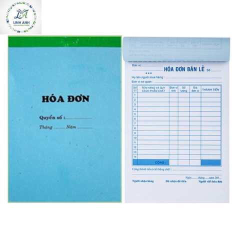 Hóa đơn A5 ford 100 tờ - lẻ 1 liên 100T A5 giấy Ford