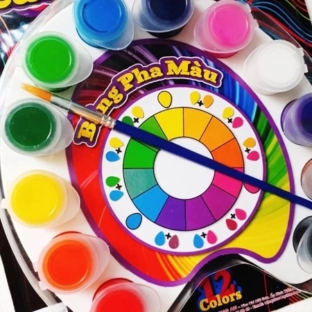 Màu nước con công WinQ W02