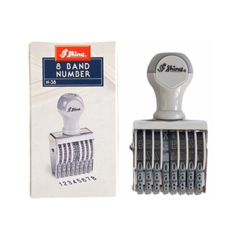 Dấu số N38 hiệu Shiny (8 số 5 ly)